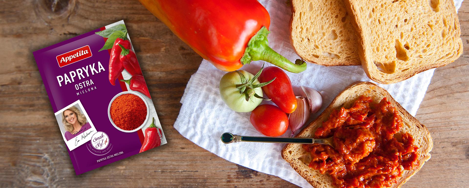 Ajvar - pasta z pieczonej papryki