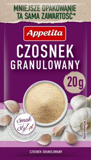 Czosnek granulowany