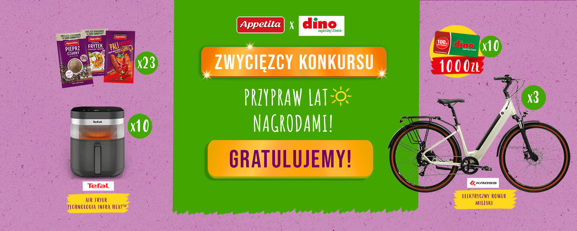 Tak wygląda lato przyprawione nagrodami!