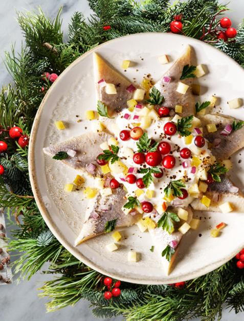 Śledzie z jabłkiem