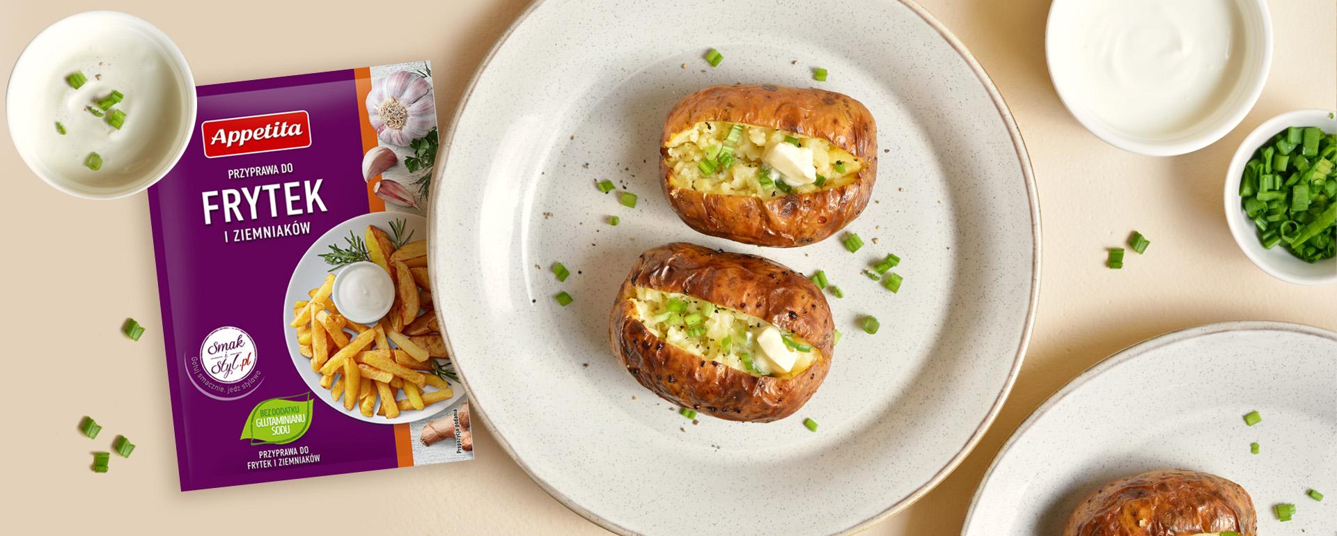 Ziemniaki faszerowane mozzarellą