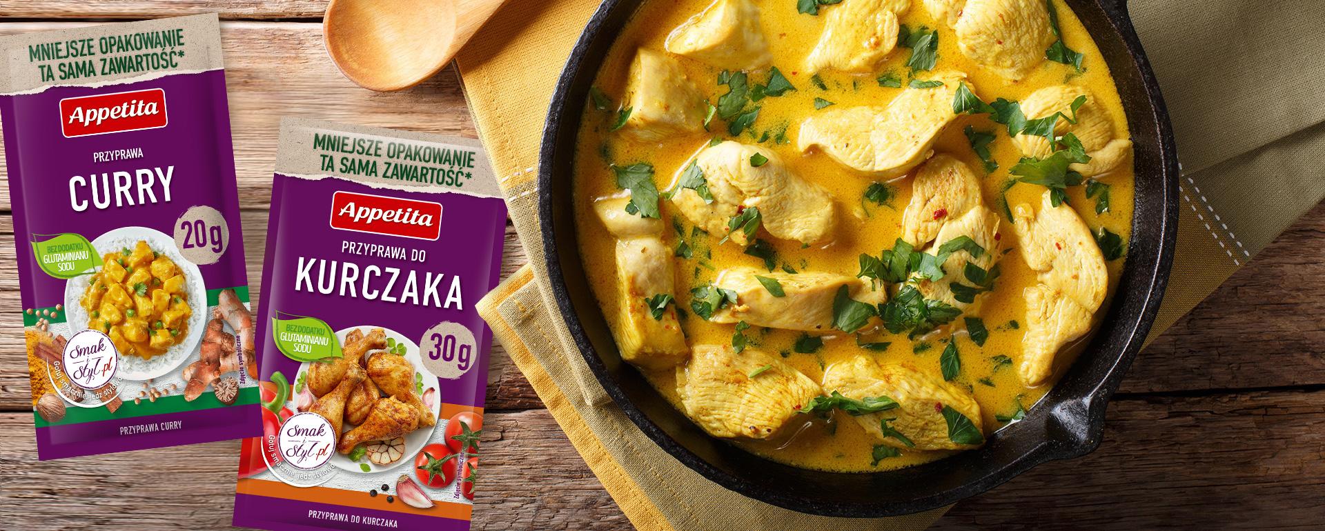 Żółte curry z kurczakiem