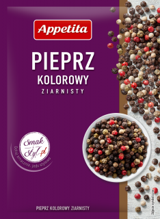 Pieprz kolorowy ziarnisty