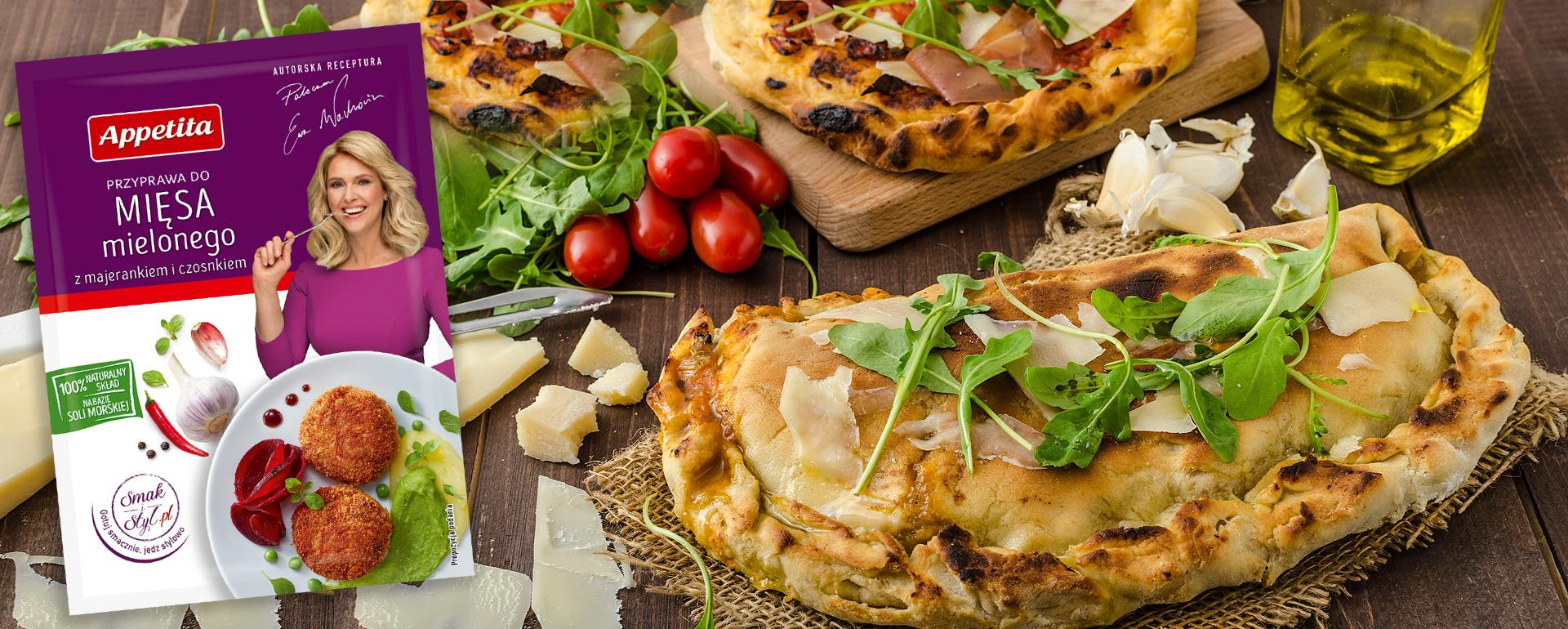 Mini pizze z mięsem mielonym