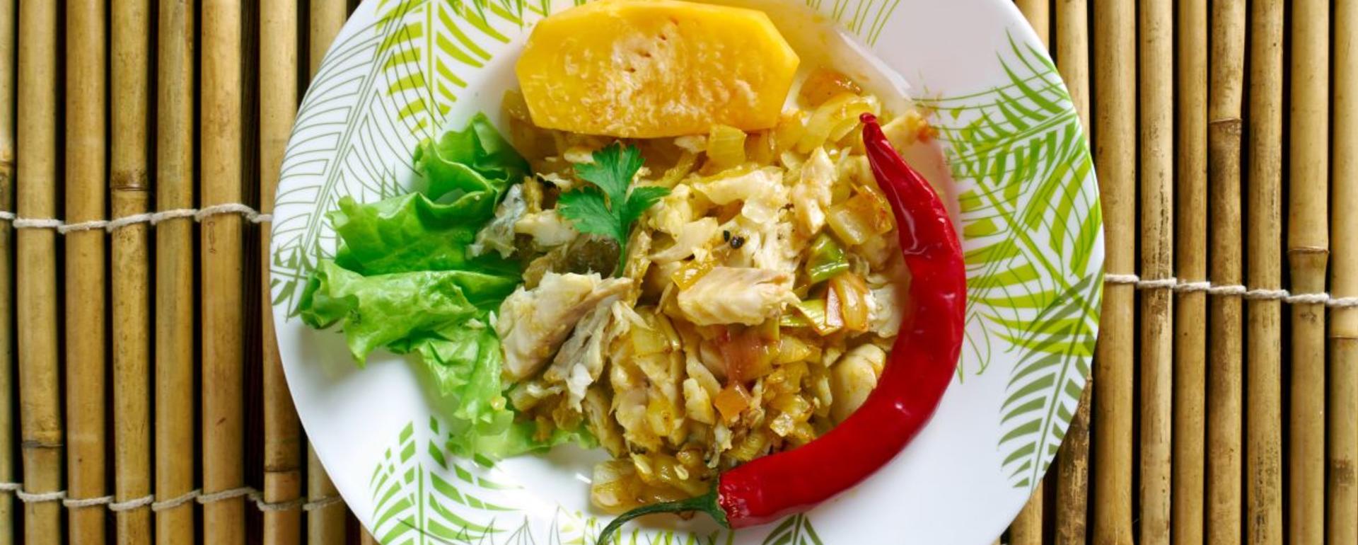 Ackee i saltfish, czyli Rasta danie