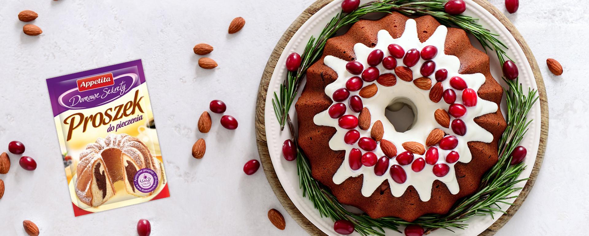Świąteczna babka rumowa