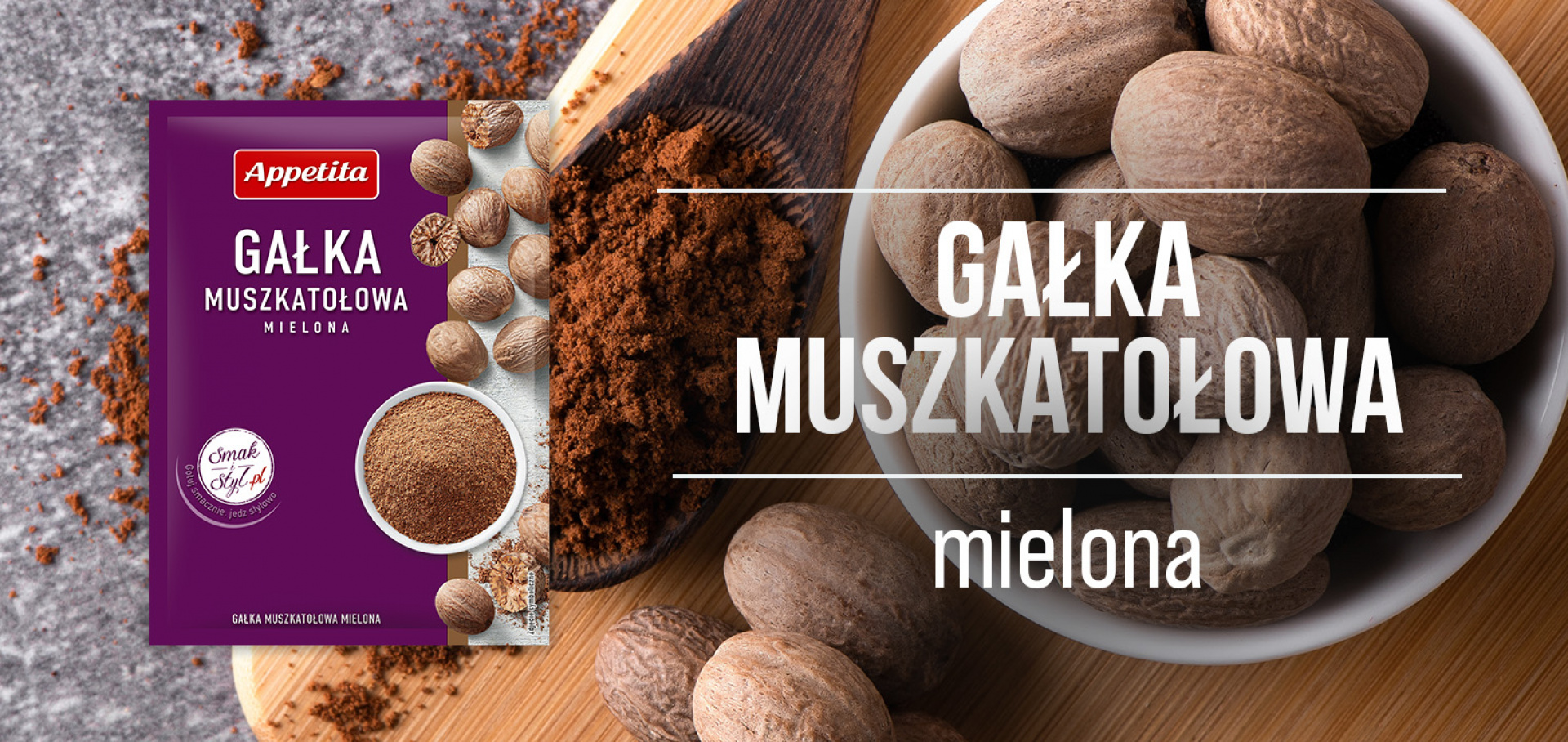 Gałka muszkatołowa mielona