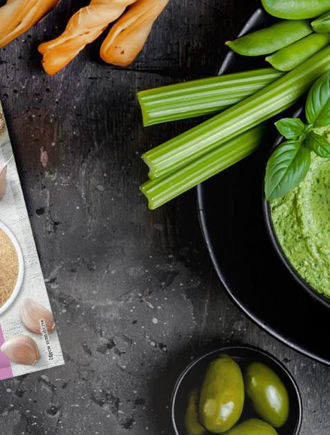 Hummus z bobem i oliwą