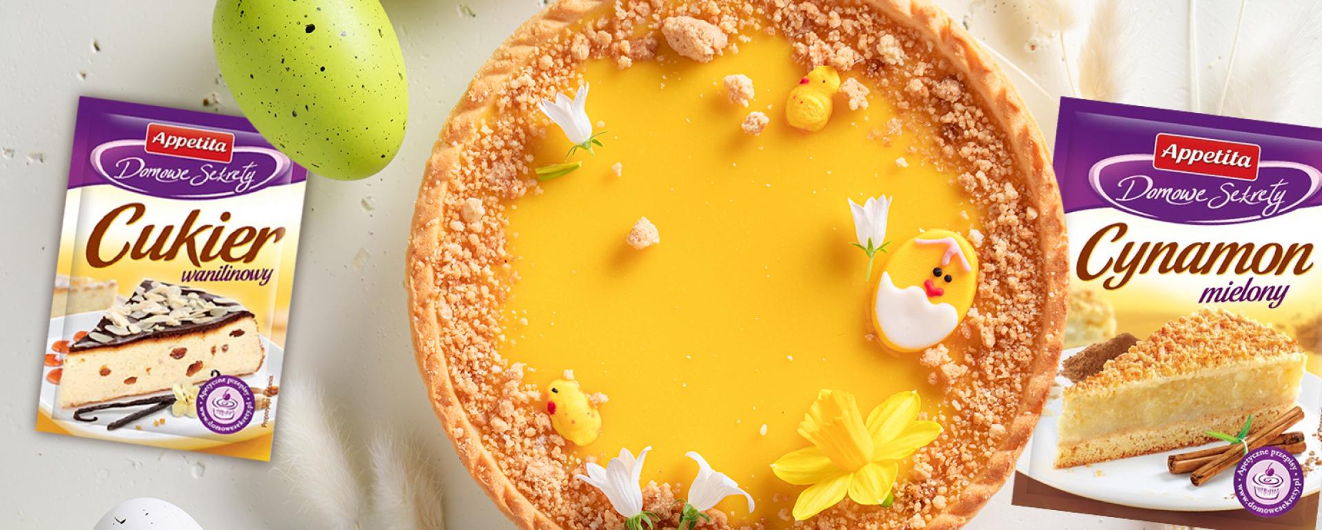 Mazurek z cytrynowym kremem – LEMON CURD