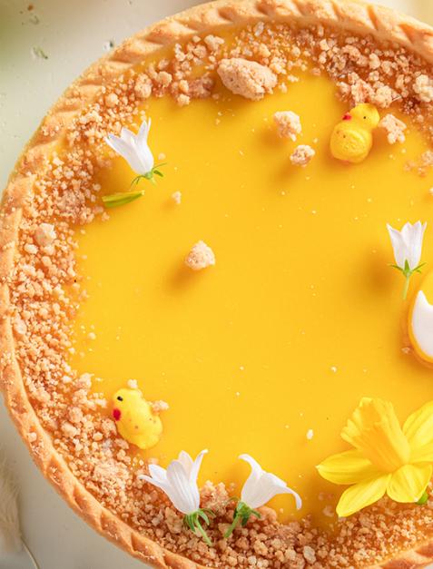 Mazurek z cytrynowym kremem – LEMON CURD