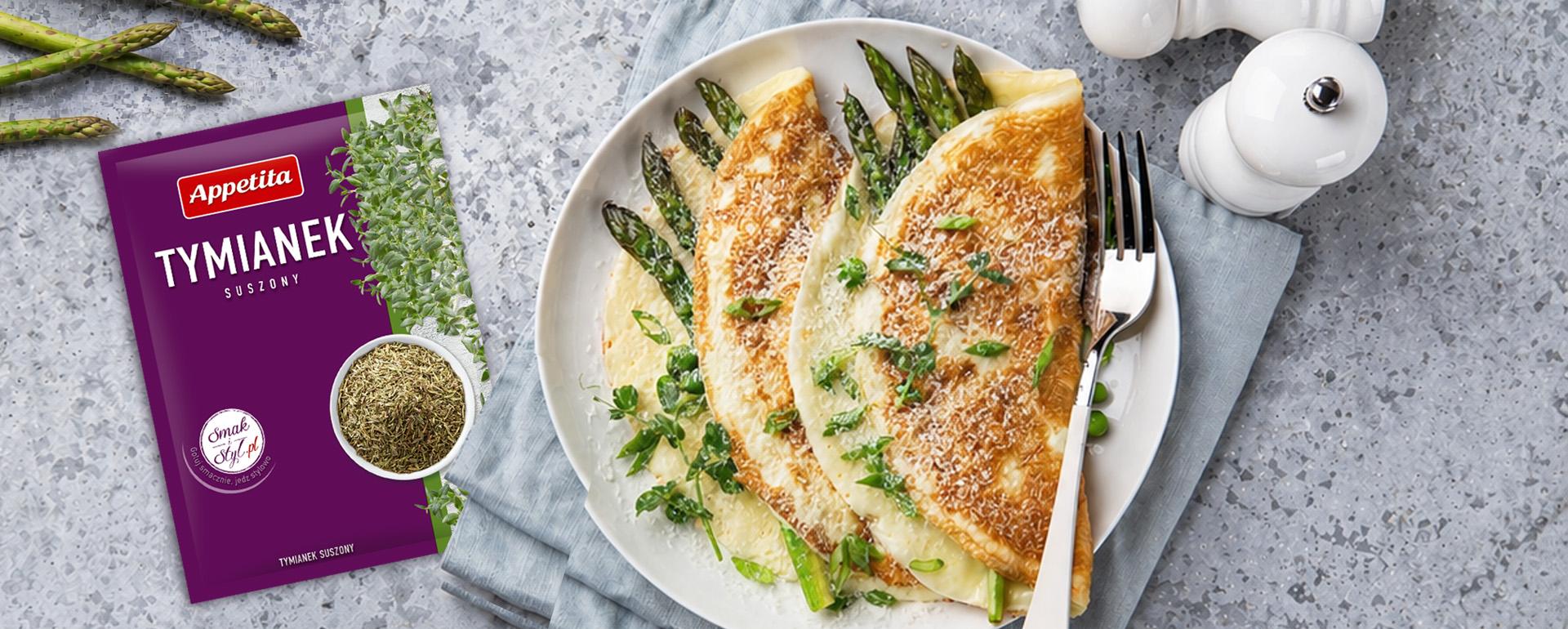 Omlet ze szparagami
