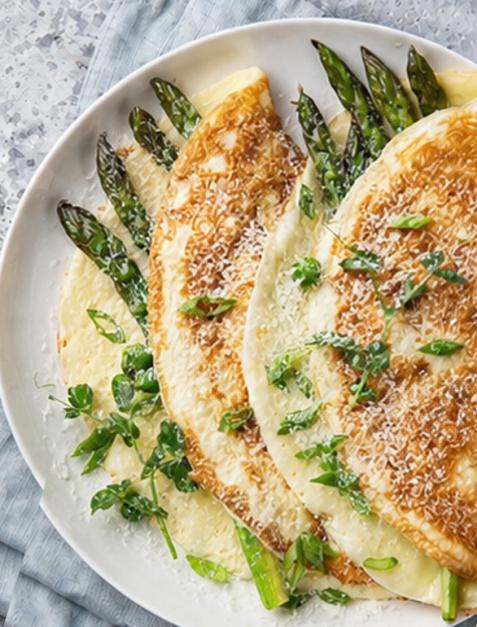 Omlet ze szparagami