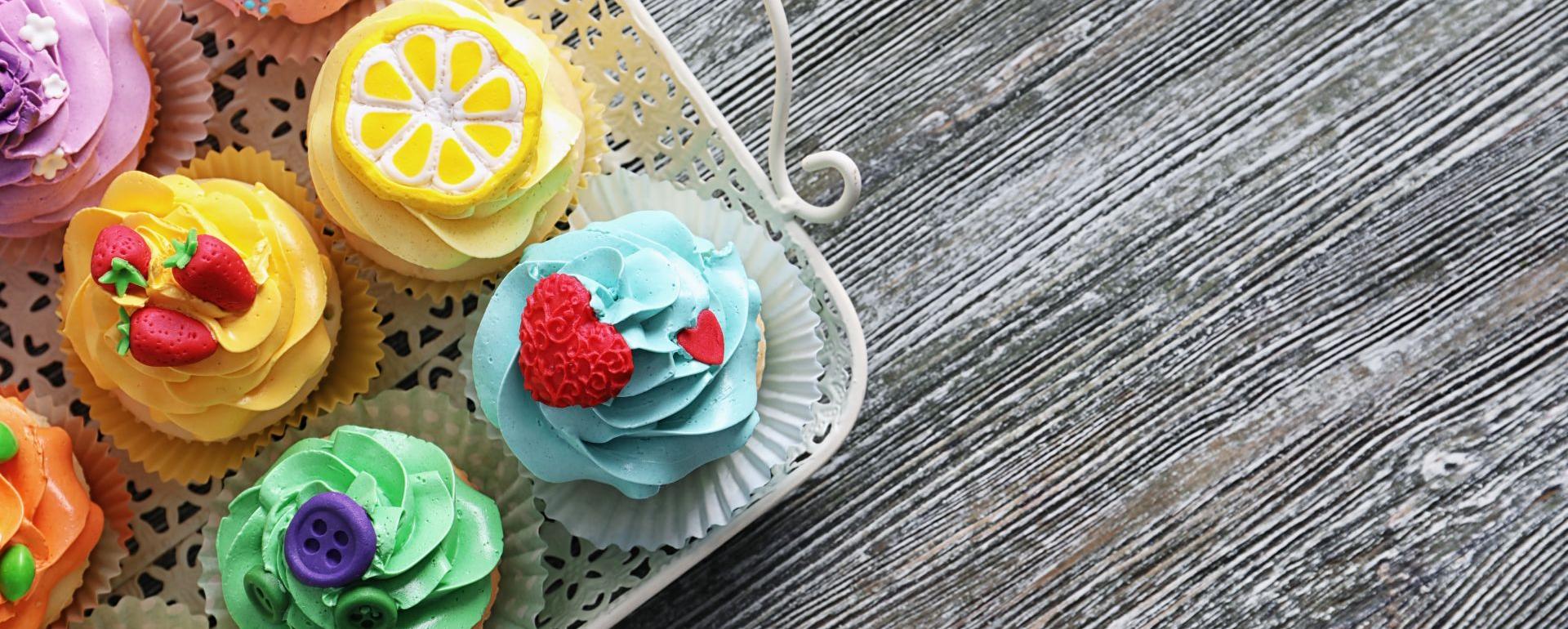 Muffinki z kremem waniliowym