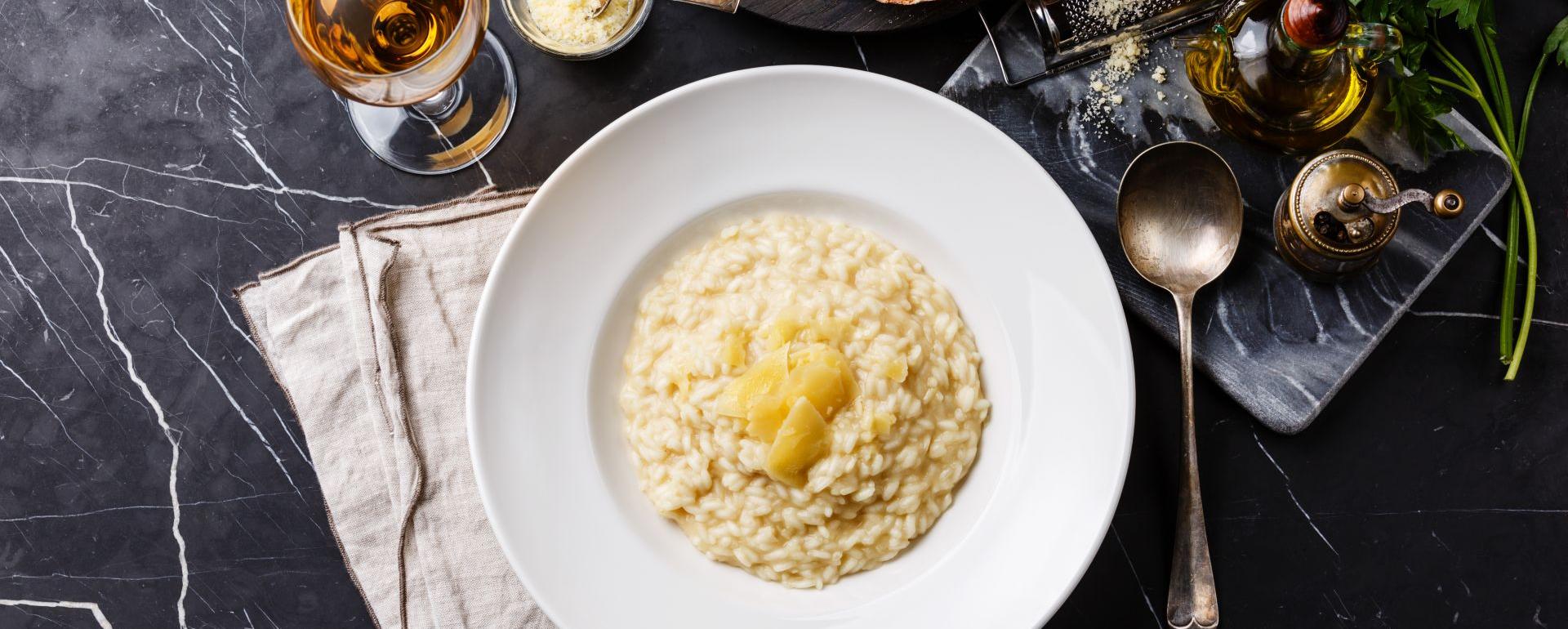 Risotto bianco z parmezanem