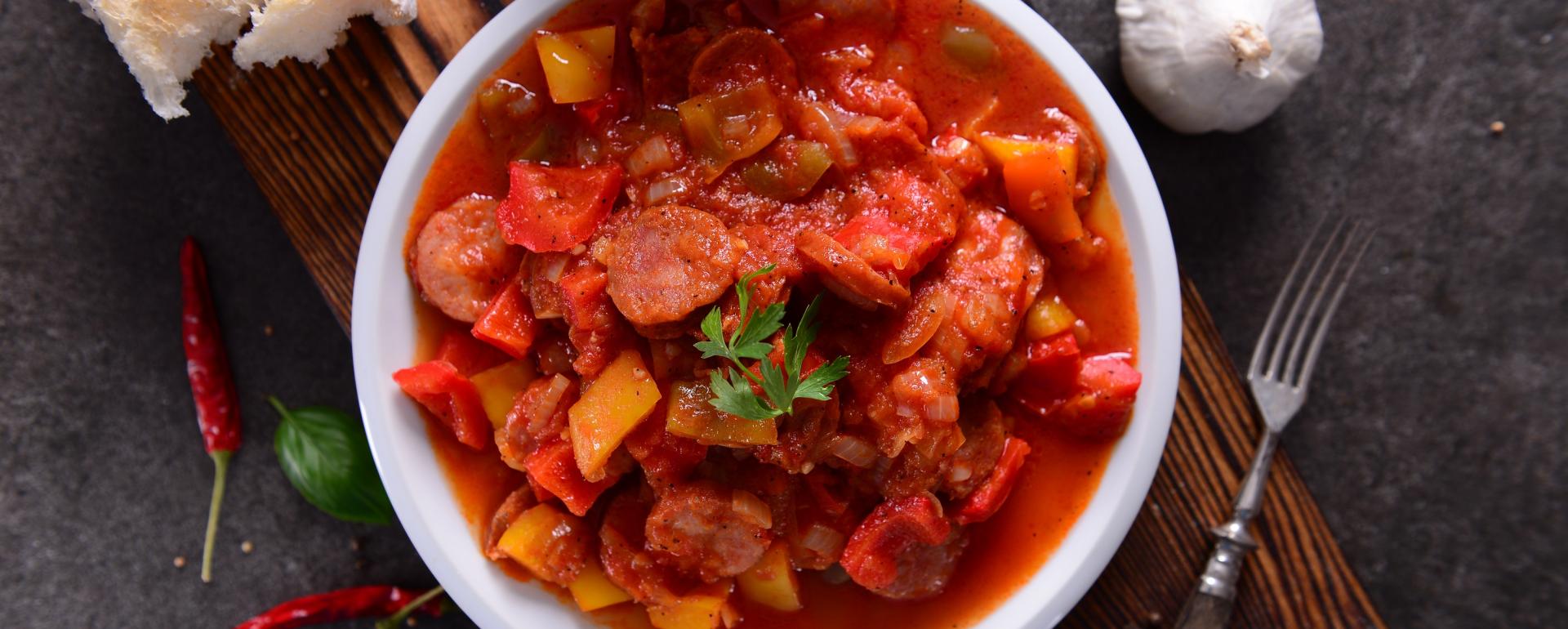 Leczo z chorizo i dynią