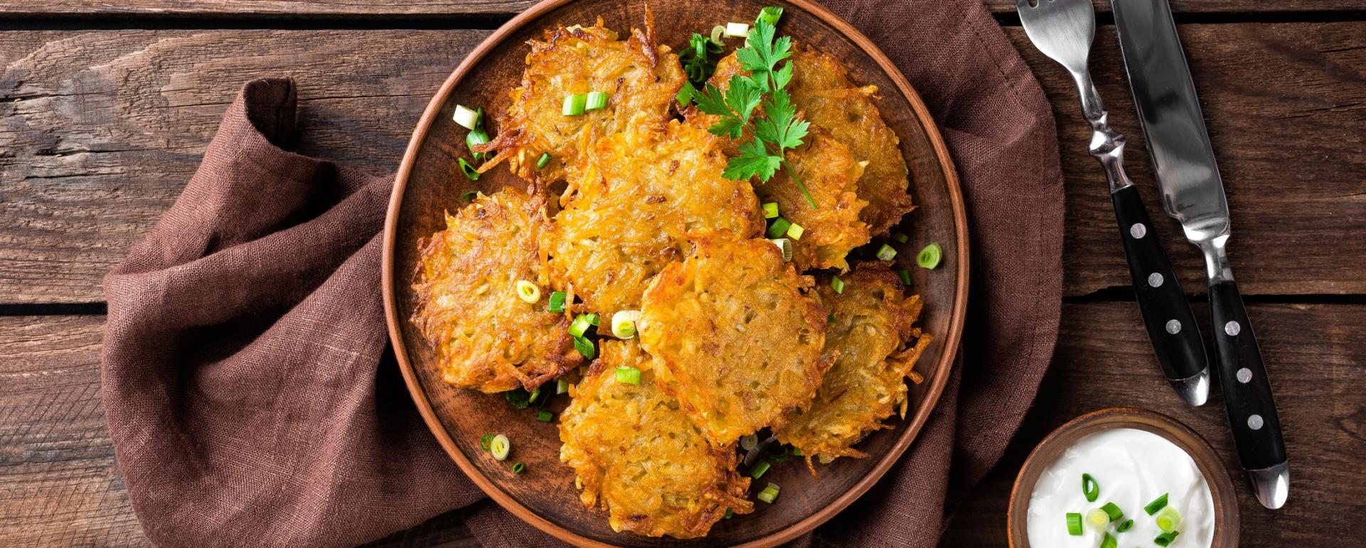 Szybkie placki z batatów