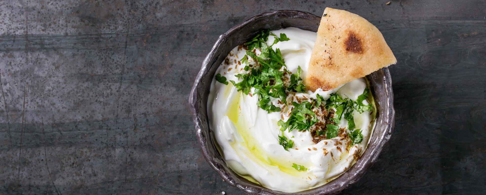 Labneh - domowy ser z Libanu