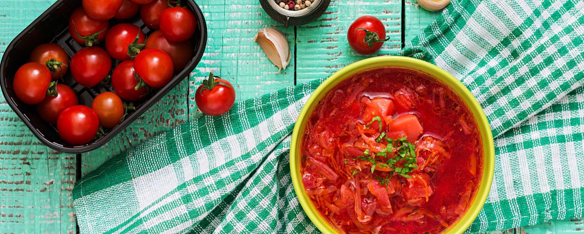 Śródziemnomorska zupa jarzynowa