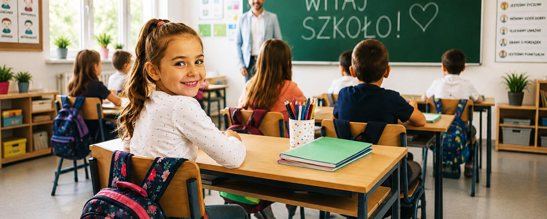 Pierwszy dzień szkoły - dobre maniery od pierwszego dzwonka.